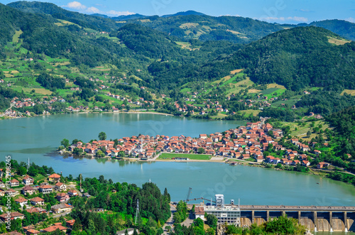 Beautiful lake peninsula (Divic, Zvornik - Bosnia and Herzegovina)