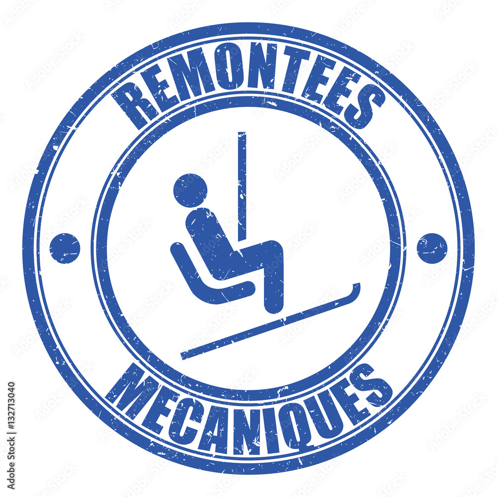 Logo remontées mécaniques. Stock Vector | Adobe Stock