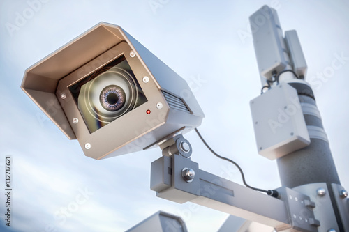 Videokamera mit Auge