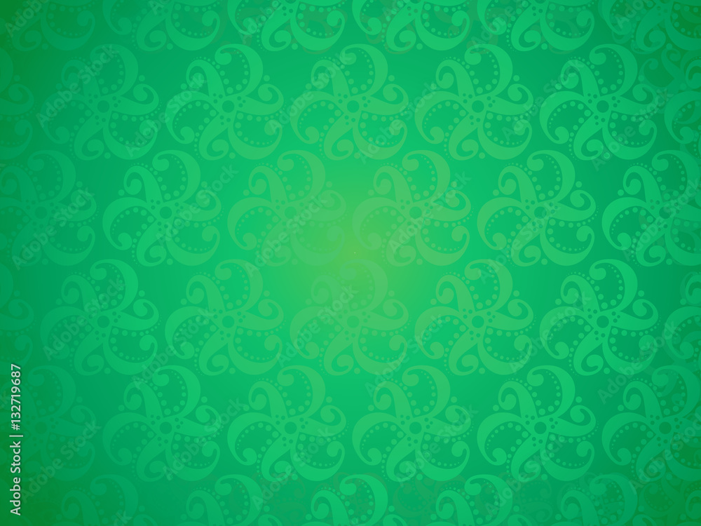 abstract artistic green background