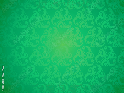 abstract artistic green background