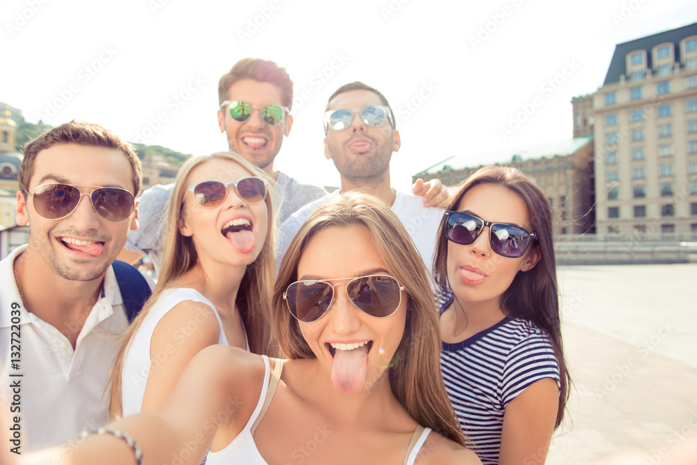 on weekend boyfriends and  girlfriends   make selfie photo and s