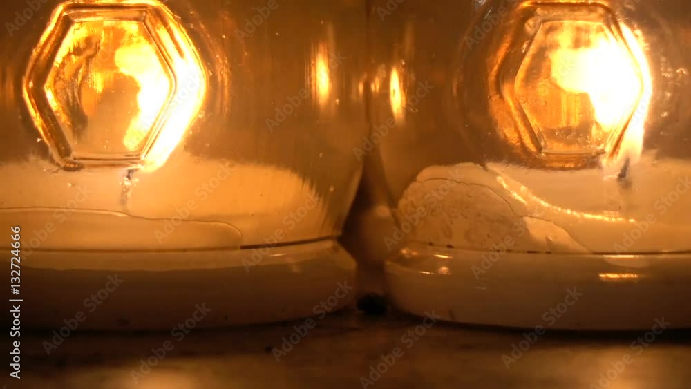 Candles in low light ambient in a church Candles in low light ambient in a church