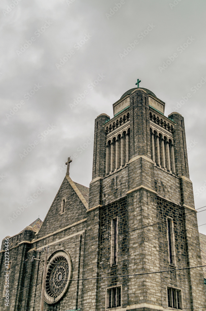 PHILADELPHIA, Buildings of Germantown district. Germantown was the