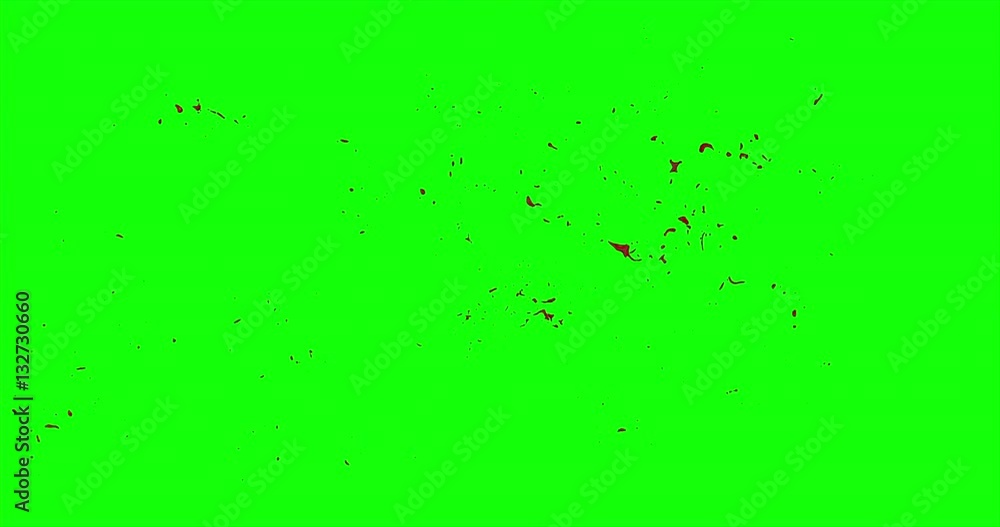 4k Blood Burst Slow Motion (Green Screen) 10 4k Blood Burst Slow Motion (Green Screen) 10