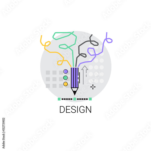 Application Design Graphic Development Icon Vector Illustration