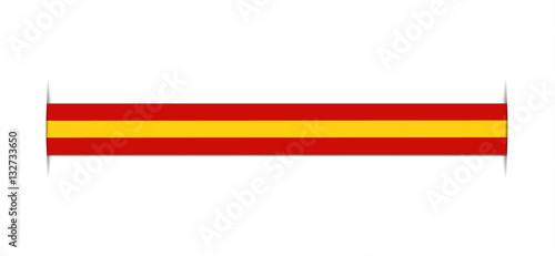 spanische Flagge Banner photo