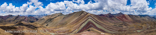 Fototapeta Naklejka Na Ścianę i Meble -  Rainbow mountains, Peru