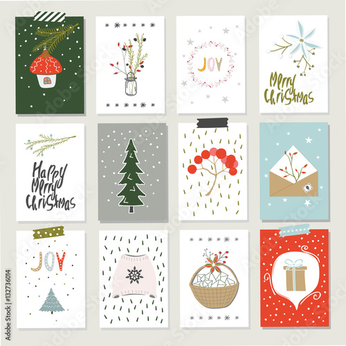 Collection  Christmas card
