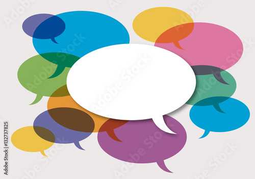 Bulles - Présentation - idée - fond - message - parole - discussion