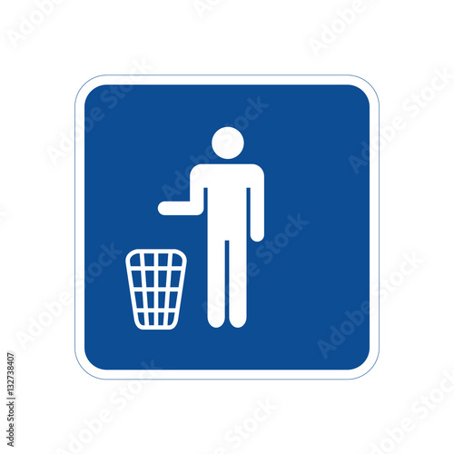 Poubelle public