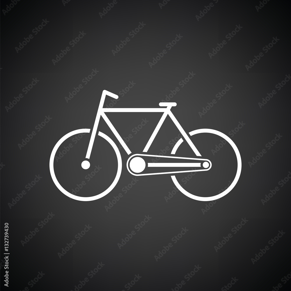 Ecological bike icon Ecological bike icon