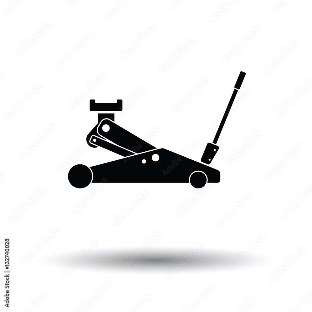 Hydraulic jack icon Hydraulic jack icon