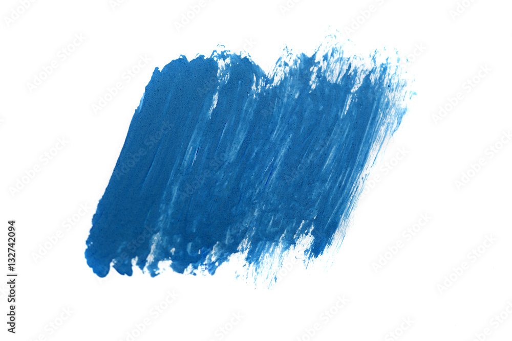 Blue abstract background in watercolor style