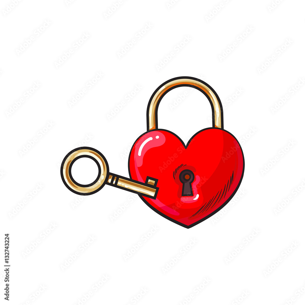 Vector Of Sketch Doodle Lock Icon On Isolated Background Royalty Free SVG  Cliparts Vectors And Stock Illustration Image 32756382