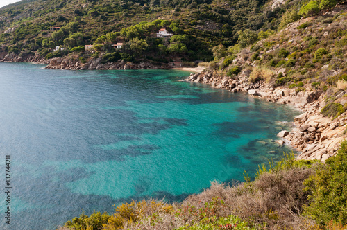 Isola del Giglio, panorama marino © scabrn