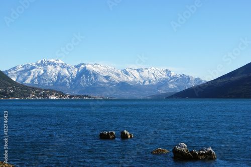 Winter in the Bay of Kotor, Montenegro