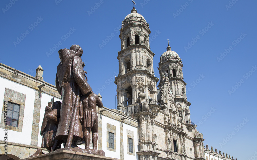 Historical monument in Guadalajara, Jalisco, Mexico