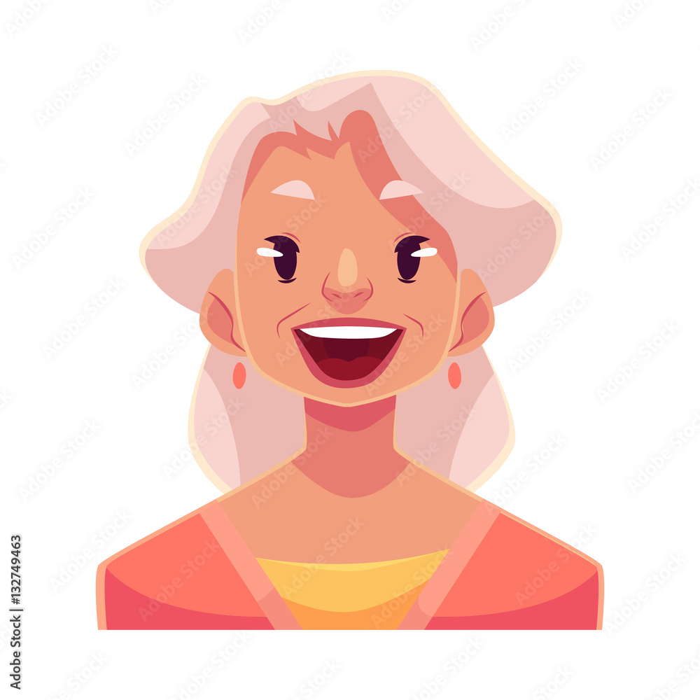 Grey haired old lady, wow facial expression, cartoon vector illustrations isolated on white background. Old woman surprised, amazed, astonished. Surprised, wow face expression Stock Vector | Adobe Stock Grey haired old lady, wow facial expression, cartoon vector illustrations isolated on white background. Old woman surprised, amazed, astonished. Surprised, wow face expression Stock Vector | Adobe Stock