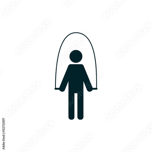 jumping rope icon