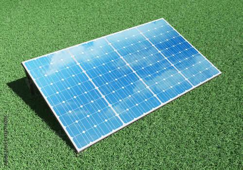 Pannello solare energia rinnovabile  photo