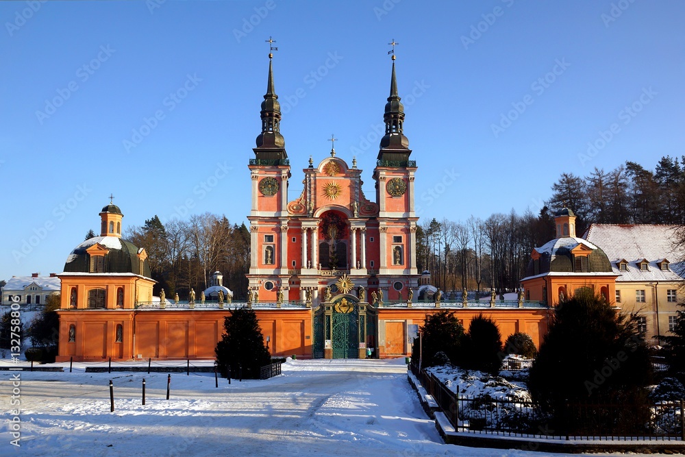 Święta Lipka - barokowe sanktuarium maryjne, Mazury, Polska