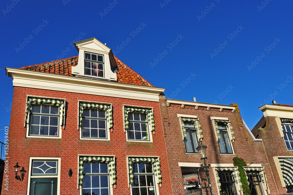 Enkhuizen, Olanda - Paesi Bassi, antiche case Enkhuizen, Olanda - Paesi Bassi, antiche case