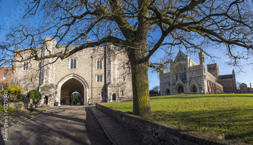 St. Albans Abbey Gateway and St. Albans Cathedral