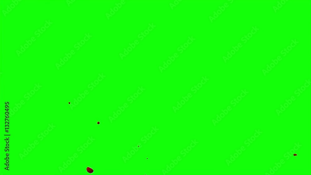 Hd Blood Burst Slow Motion (Green Screen) 162 Hd Blood Burst Slow Motion (Green Screen) 162