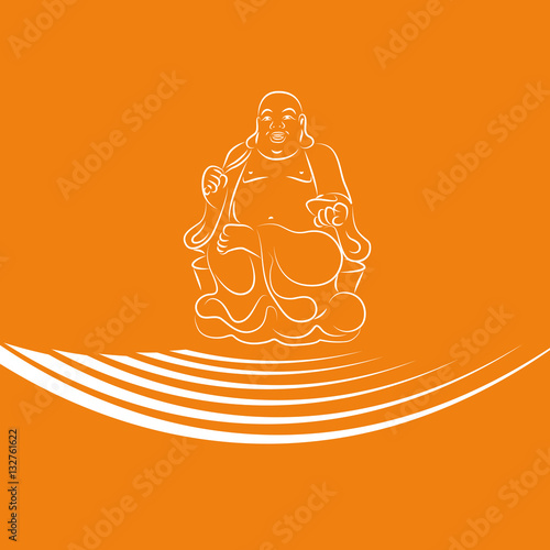 buddha orange