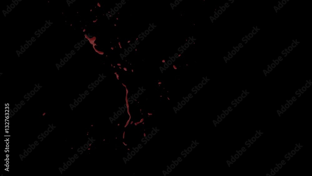 Hd Blood Burst Slow Motion (With Alpha) 90 Hd Blood Burst Slow Motion (With Alpha) 90