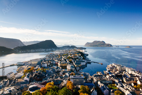Alesund Norway Fjord City