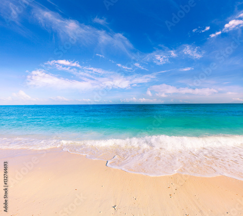 beach and tropical sea