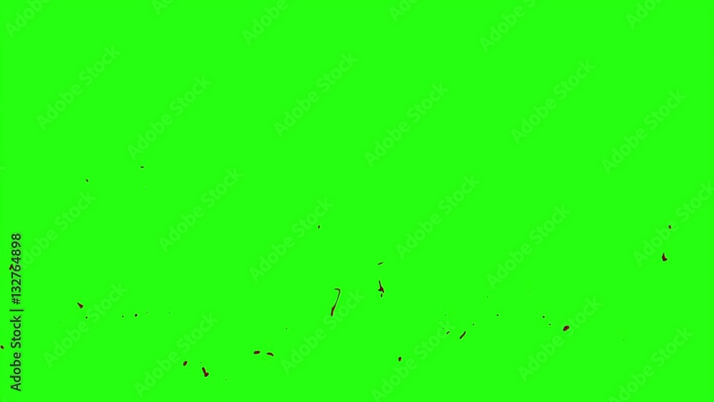 Hd Blood Burst Motion Blur (Green Screen) 45 Hd Blood Burst Motion Blur (Green Screen) 45