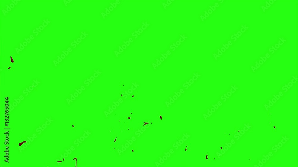 Hd Blood Burst Motion Blur (Green Screen) 93 Hd Blood Burst Motion Blur (Green Screen) 93