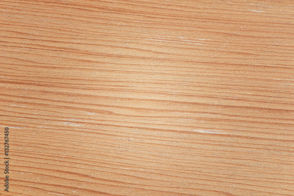 Naklejka premium Wooden background and textured, Beautiful wooden surface with tree ring, Hinoki wooden material