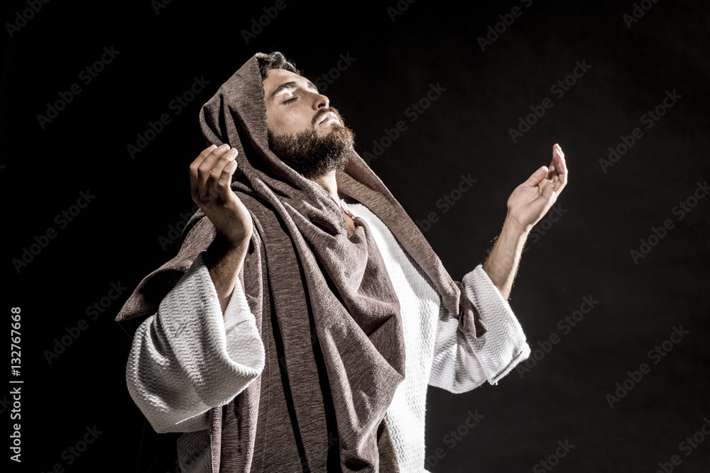 Jesuschrist praying Jesuschrist praying
