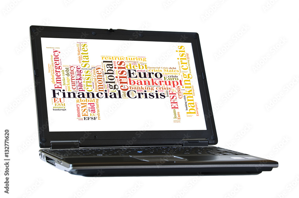 Financial crisis word cloud Financial crisis word cloud
