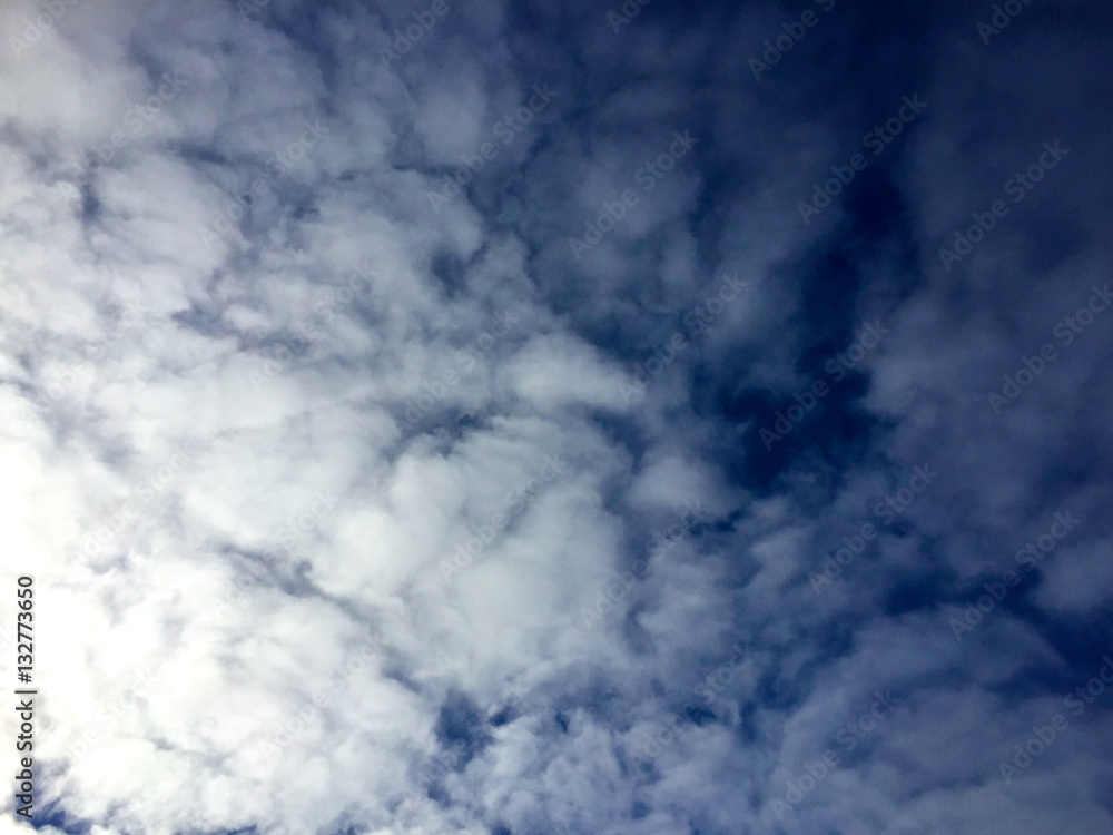 Fototapeta premium Natural texture of clouds on the sky