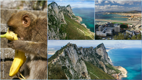 Collage of Gibraltar (my photos) 