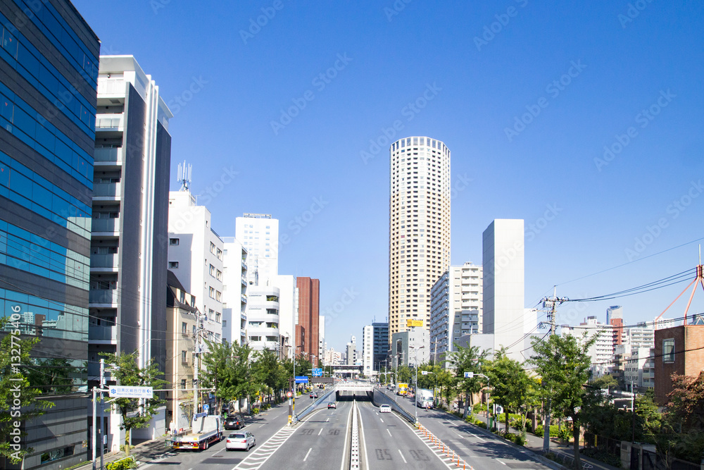山手通り(中目黒駅方面)
