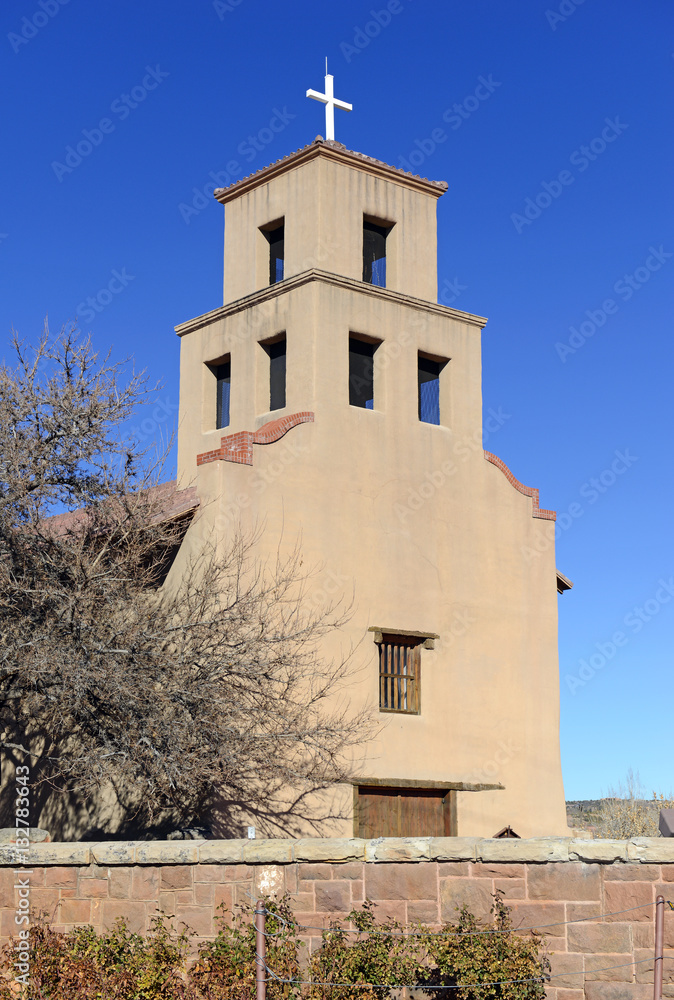 The Santuario de Guadalupe Shrine, Santa Fe, New Mexico