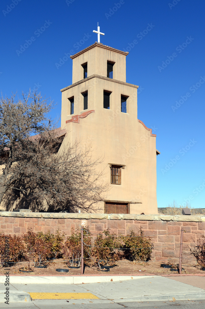 Fototapeta premium The Santuario de Guadalupe Shrine, Santa Fe, New Mexico
