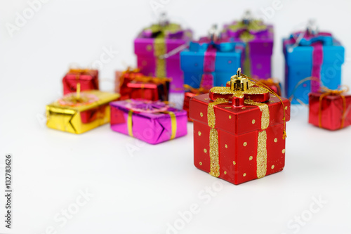 Gift box on white back ground.