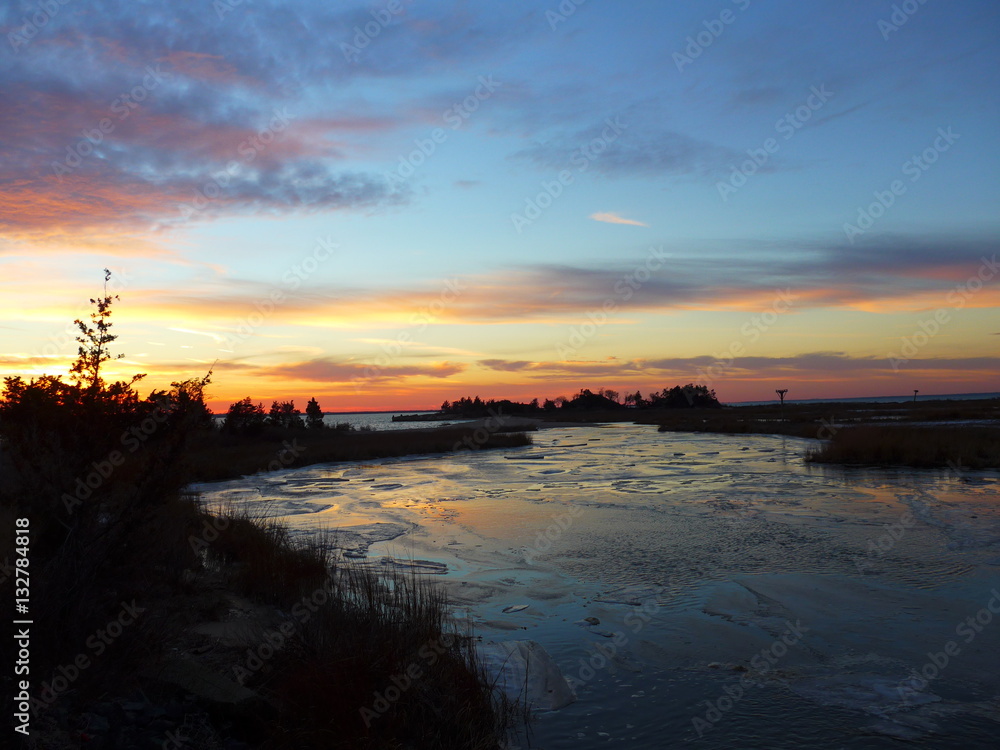 Fototapeta premium Sandy Hook Sunsets