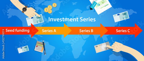 investment series round seed funding A B C start-up photo