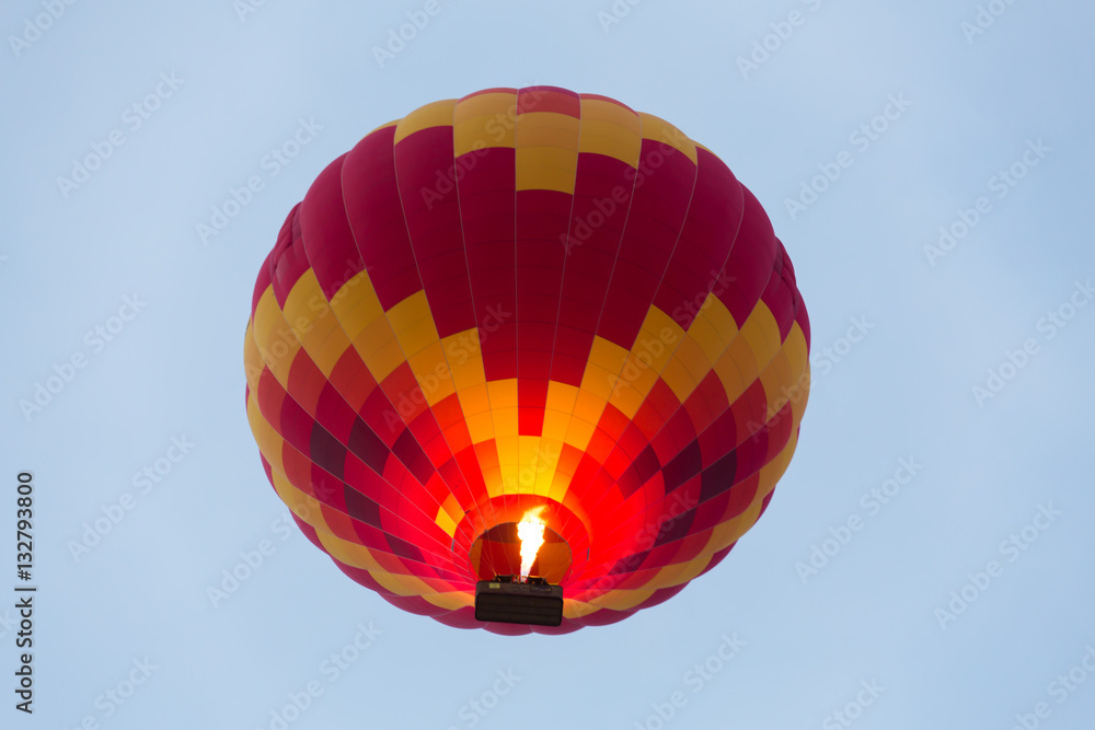 Fototapeta premium Hot air balloons and Cappadocia