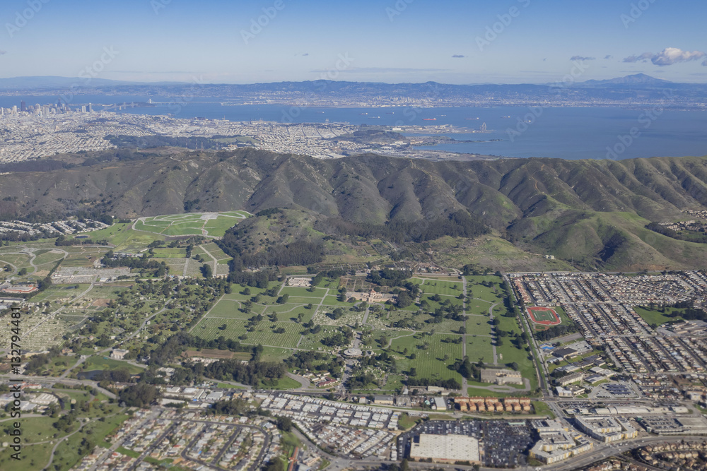Aerial view of South San Francisco