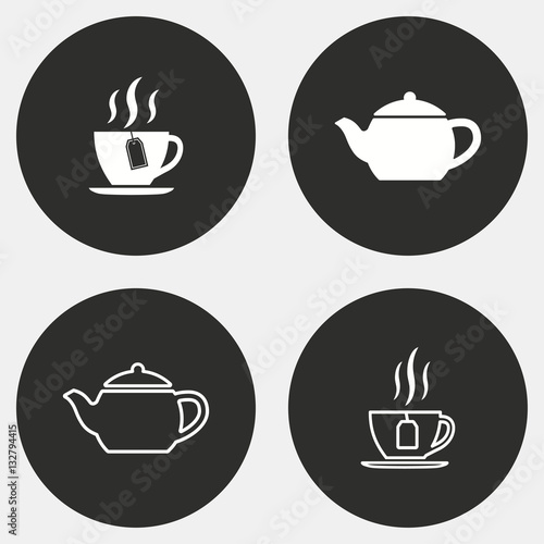 Tea - vector icon.