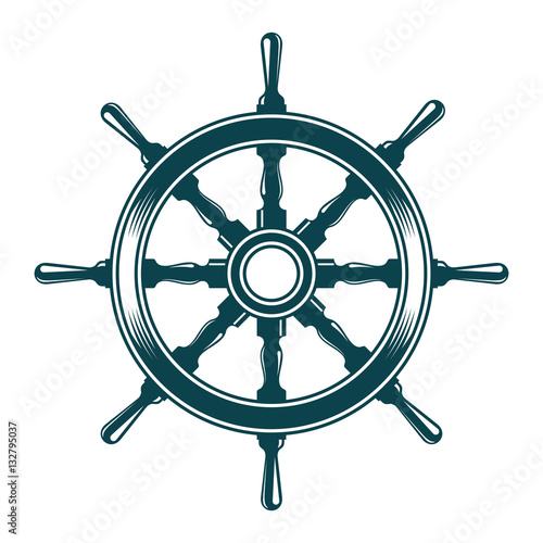 ship steering wheel